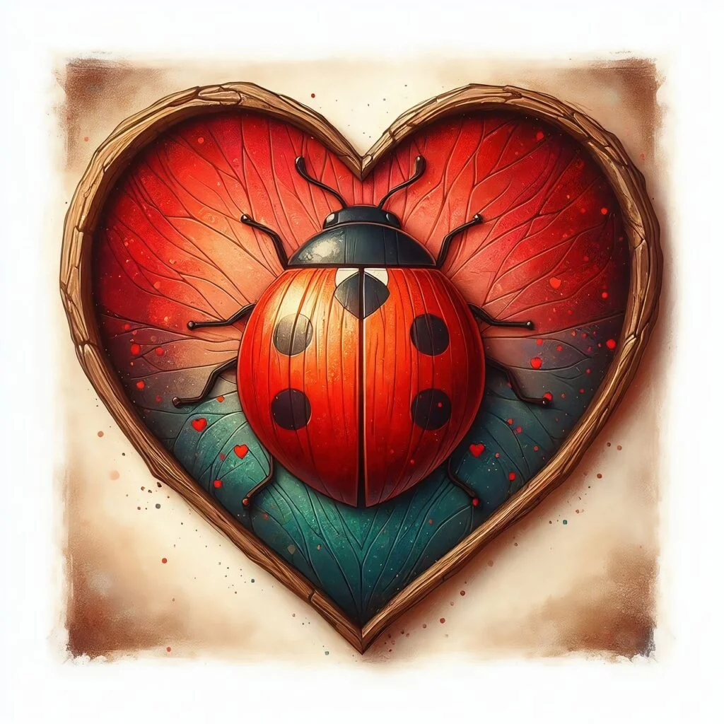 ladybug tattoo, ladybug drawing